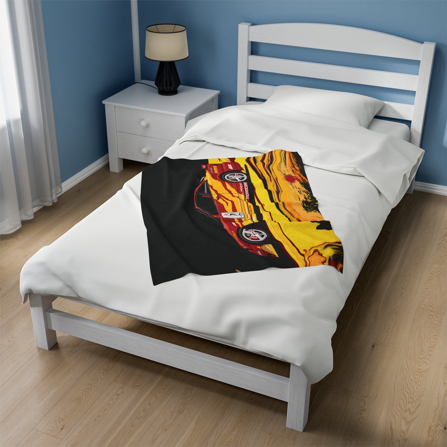 Fast and furious Acura Integra Monica Velveteen Plush Blanket