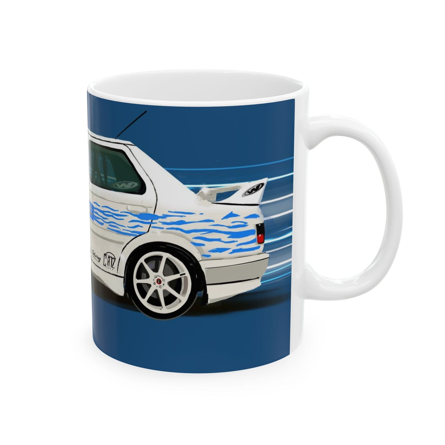 The Fast & Furious Jetta Ceramic Coffee Tea Mug, 11oz, 15oz