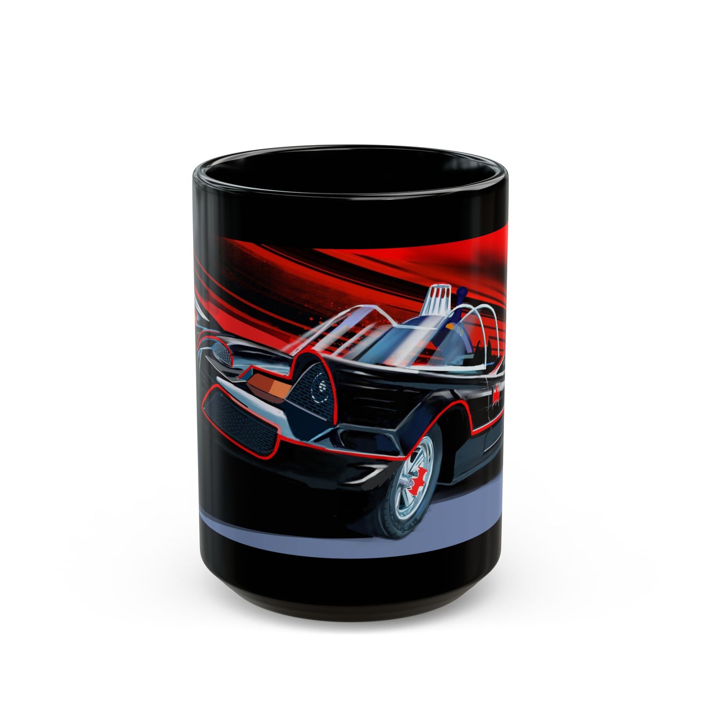 1966 Batmobile Black  Coffee Tea Mug (11oz, 15oz)