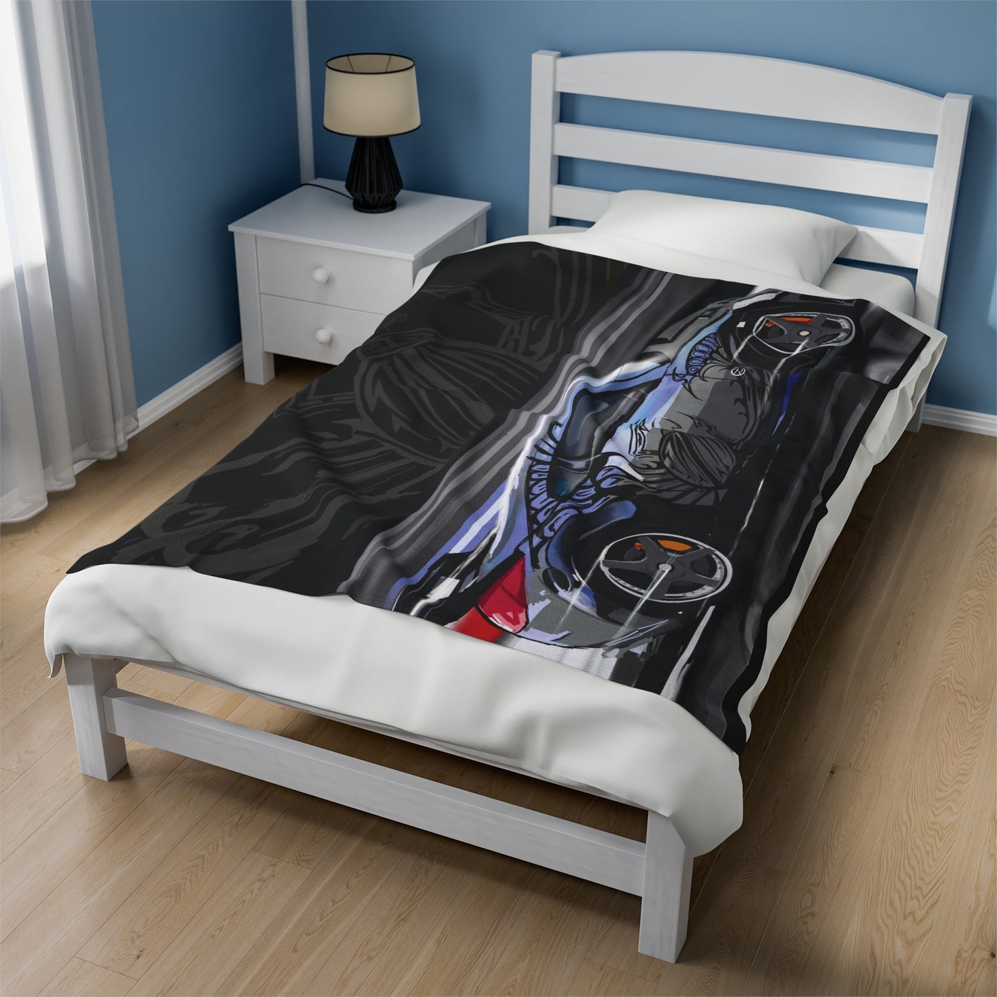 Nissan 350z Fast and Furious Microfiber Blanket