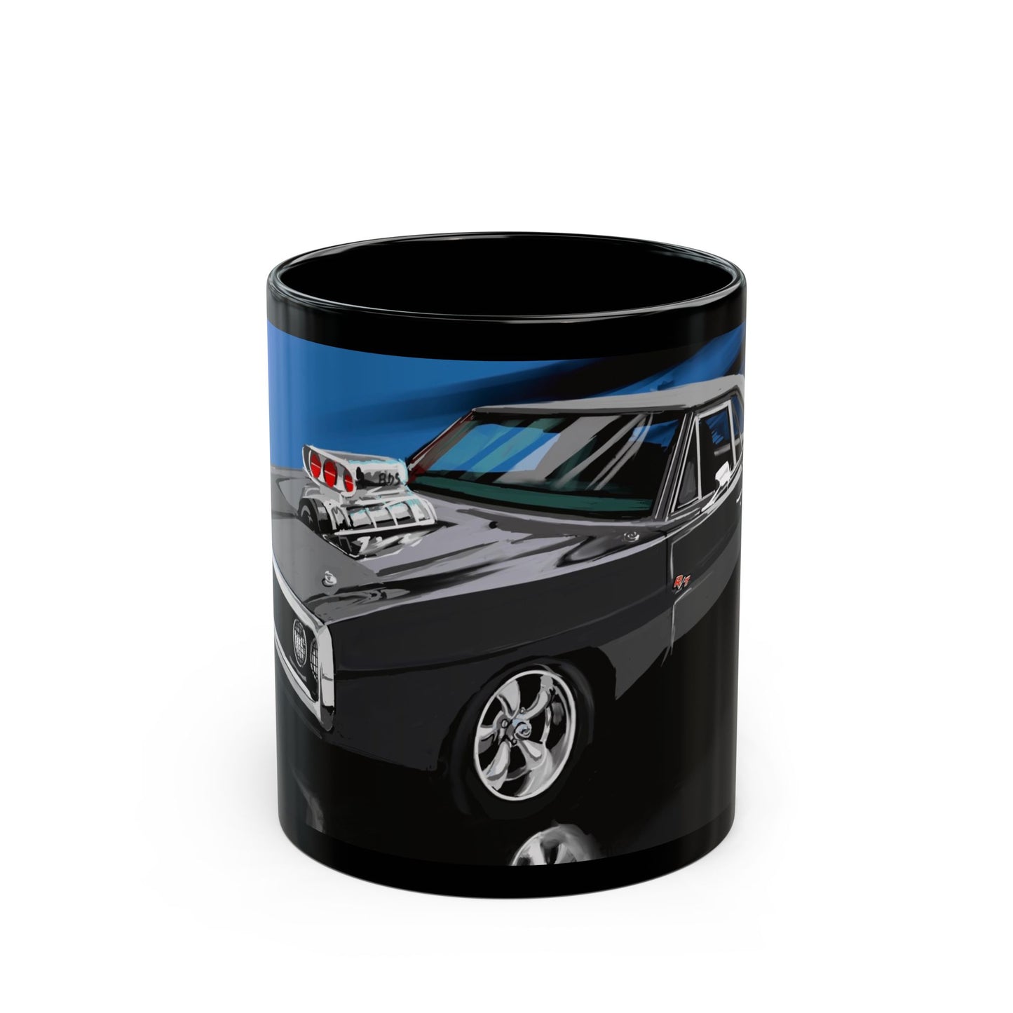 Dom’s Dodge Charger Fast and Furious American muscle Mug coffee tea (11oz, 15oz)