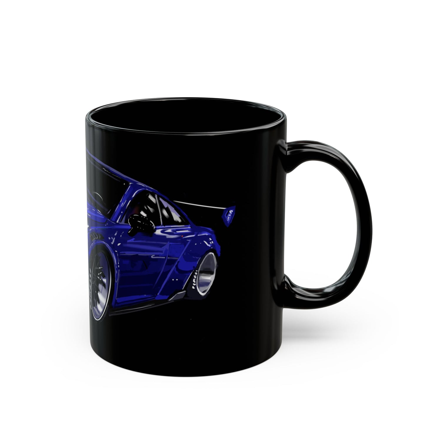 Nissan skyline GT-R R35 Godzilla car Black JDM Coffee Tea Mug (11oz, 15oz)