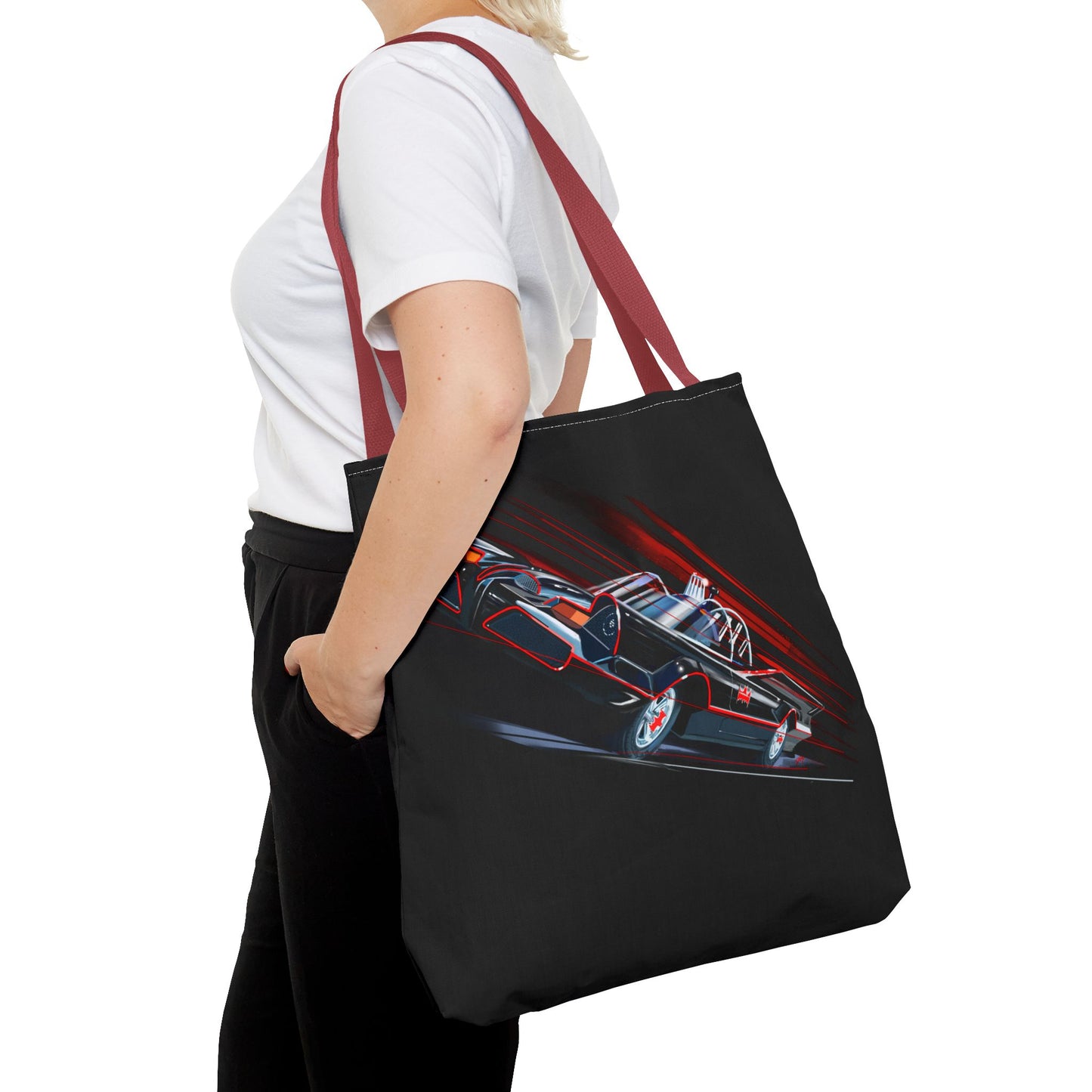 Classic Batmobile movie car Carry Tote Bag (AOP)