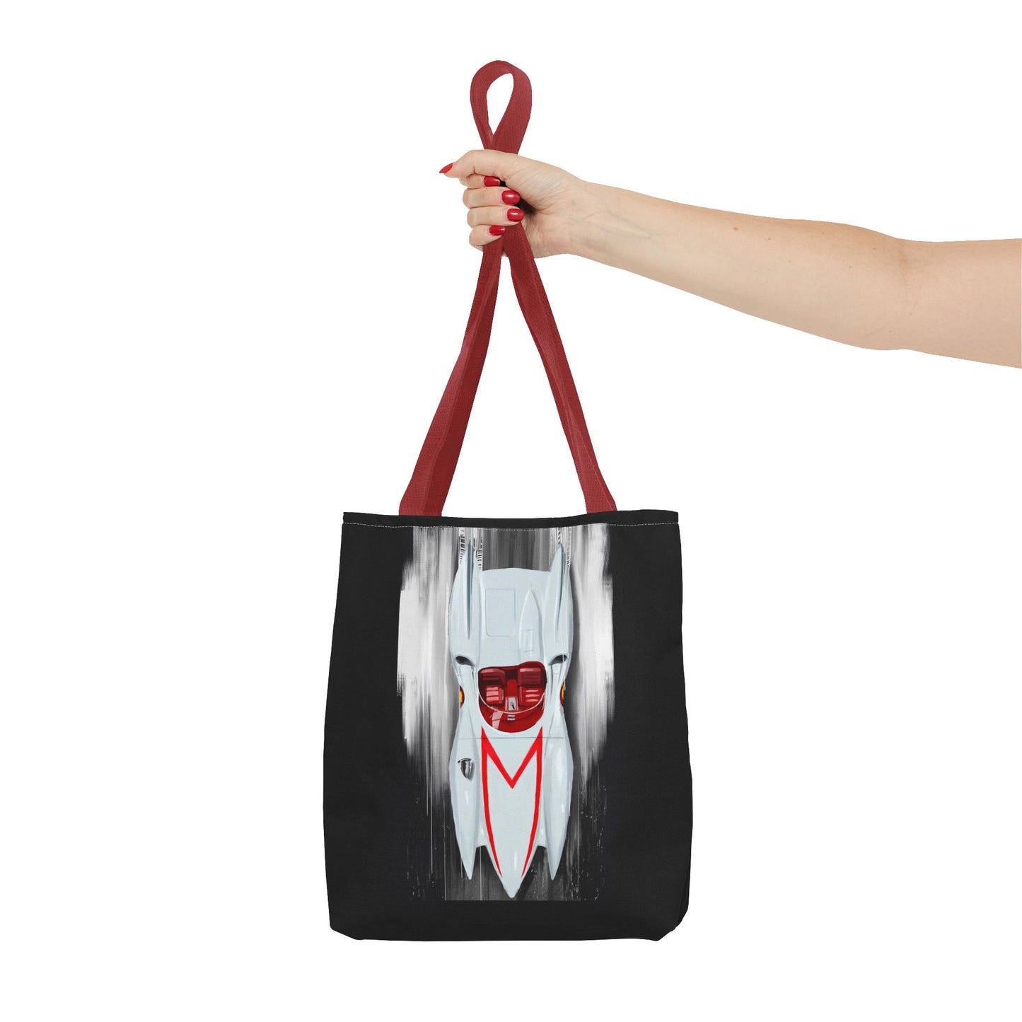 Speed racer Mach V Library Carry Tote Bag (AOP)