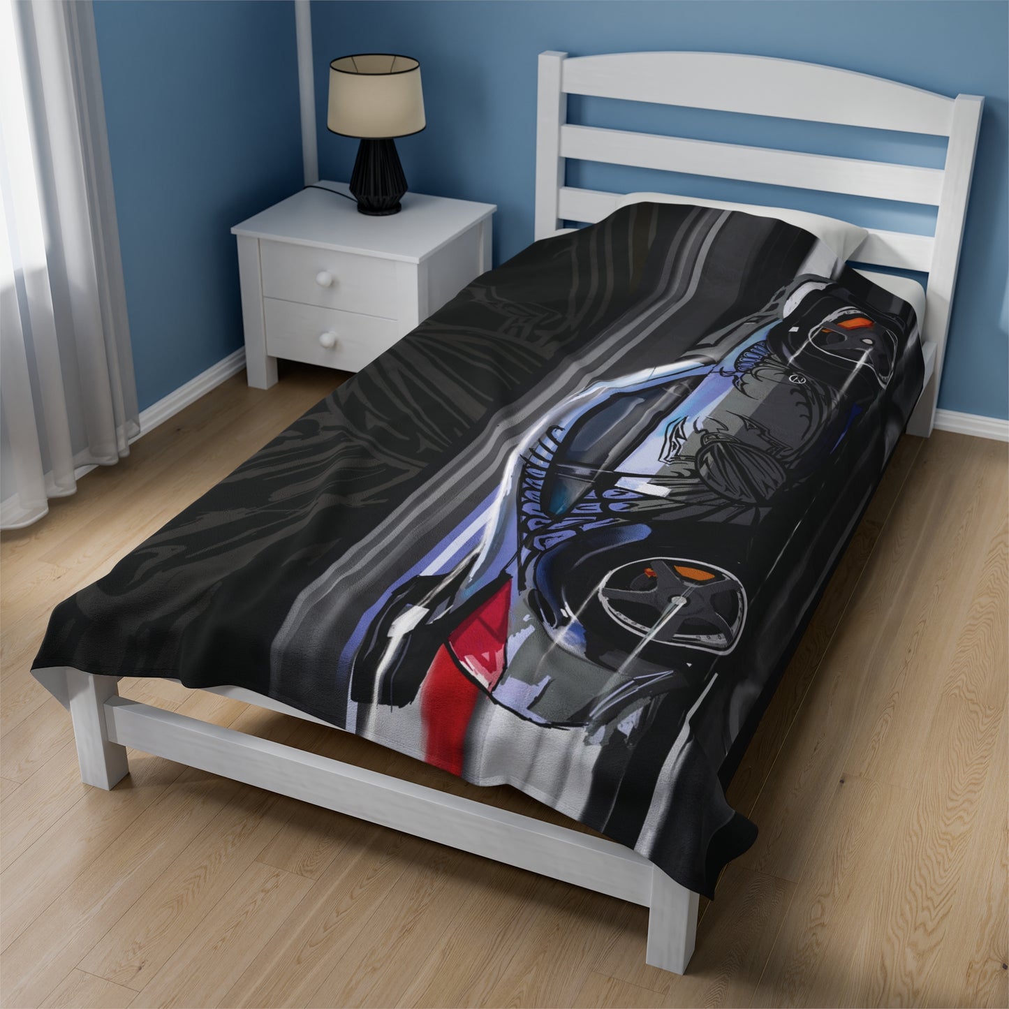 Nissan 350z Fast and Furious Microfiber Blanket