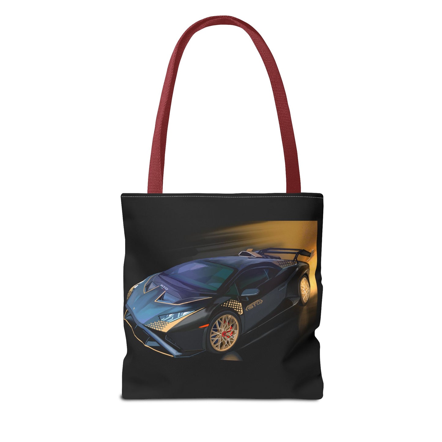 Lamborghini sto tote bag.Shopping Carry Bag (AOP) black new