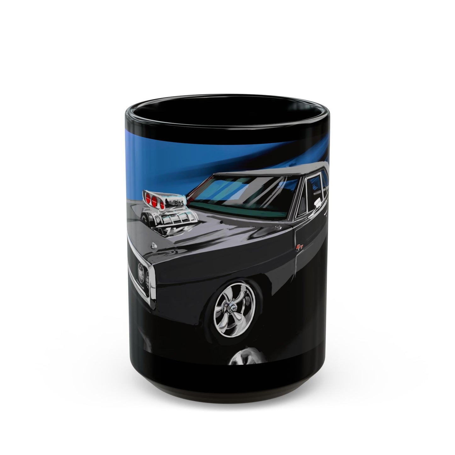 Dom’s Dodge Charger Fast and Furious American muscle Mug coffee tea (11oz, 15oz)