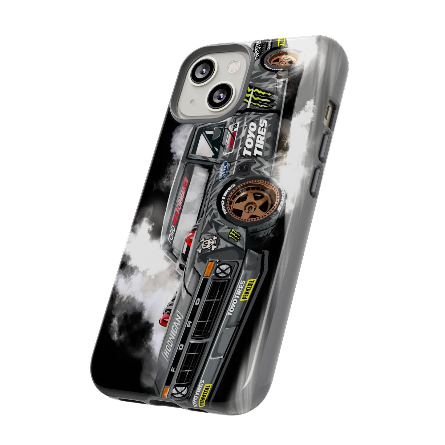 Drifting truck Case iPhone 16 15 14 13 12 11 Pro max Samsung Galaxy Pixel Tough