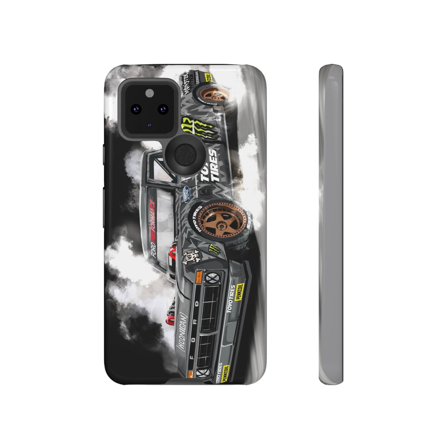 Drifting truck Case iPhone 16 15 14 13 12 11 Pro max Samsung Galaxy Pixel Tough