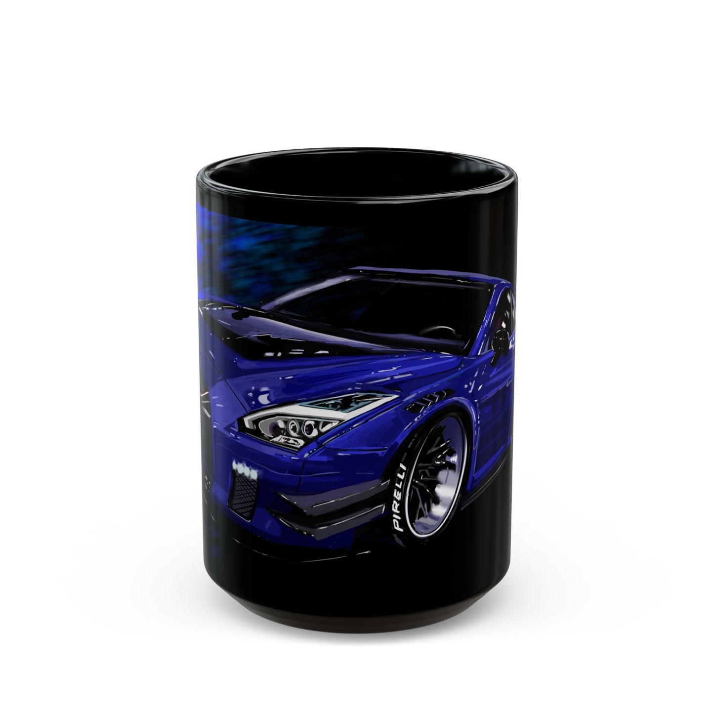 Nissan skyline GT-R R35 Godzilla car Black JDM Coffee Tea Mug (11oz, 15oz)