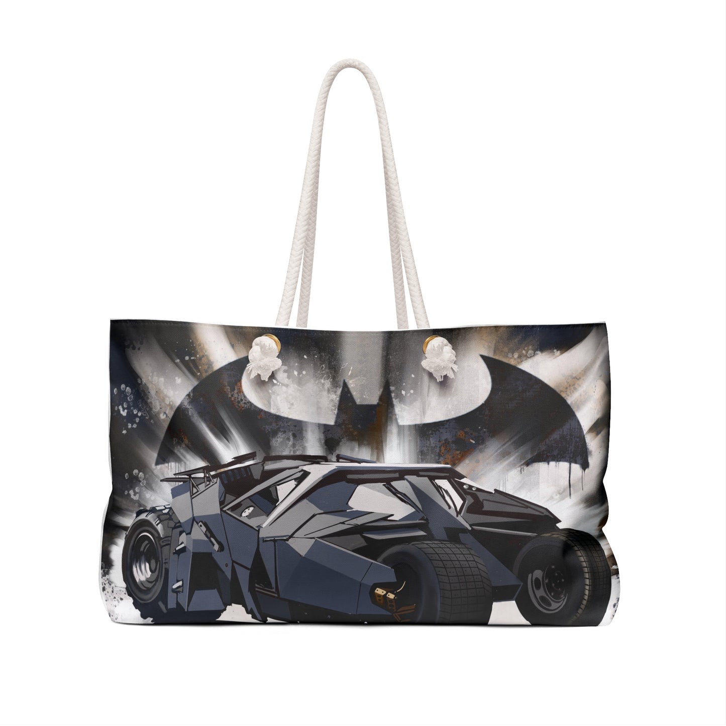 Batmobile Tumbler Batman Tote Oversized Weekender Bag