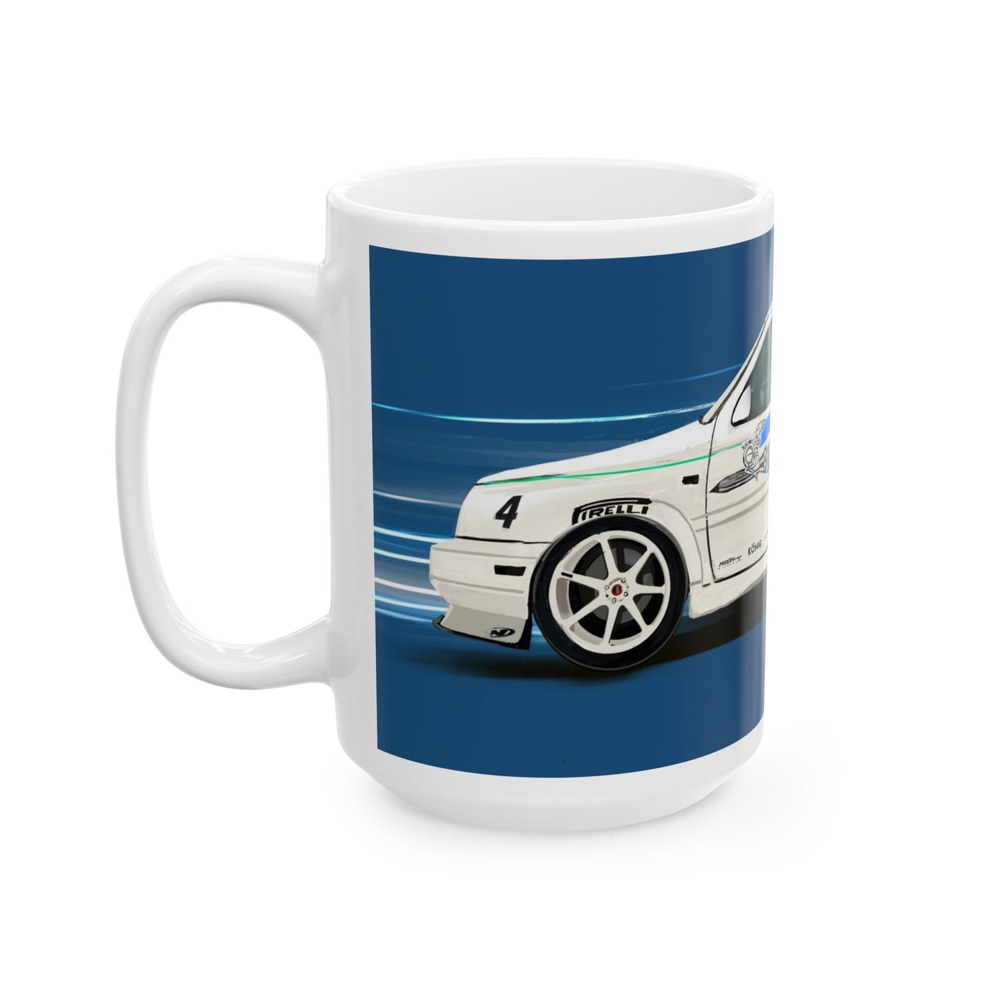 The Fast & Furious Jetta Ceramic Coffee Tea Mug, 11oz, 15oz