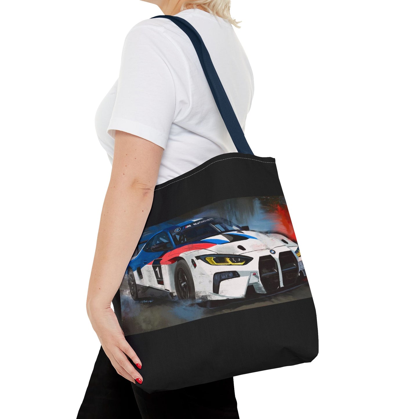 Beemer racing m4 GT3 Tote Bag