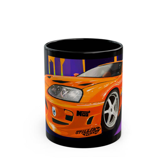 The Fast and furious Brian’s Toyota Supra JDM movie car coffee tea (11oz, 15oz)