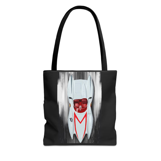 Speed racer Mach V Library Carry Tote Bag (AOP)