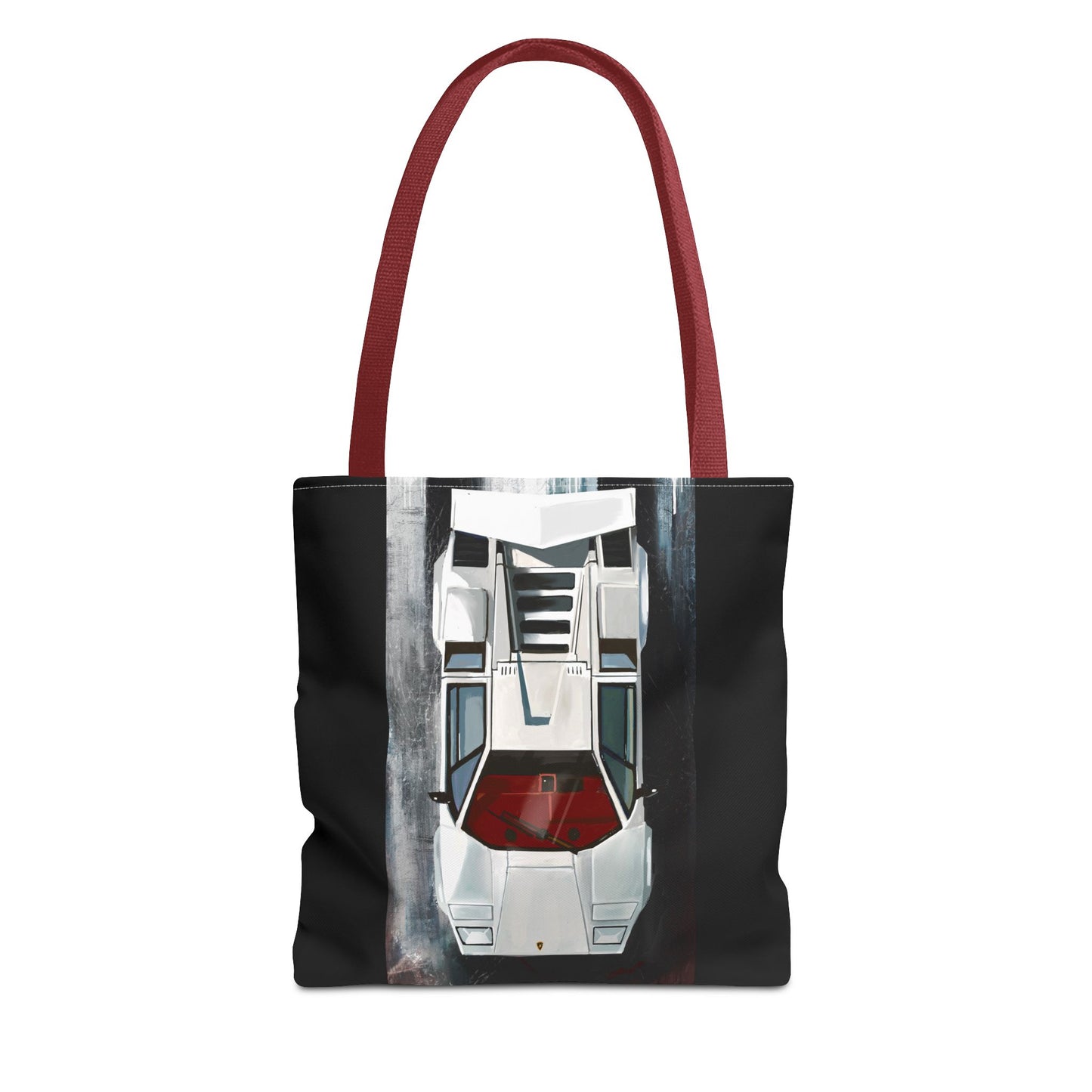 Lamborghini Countach  Library Carry Tote Bag (AOP)