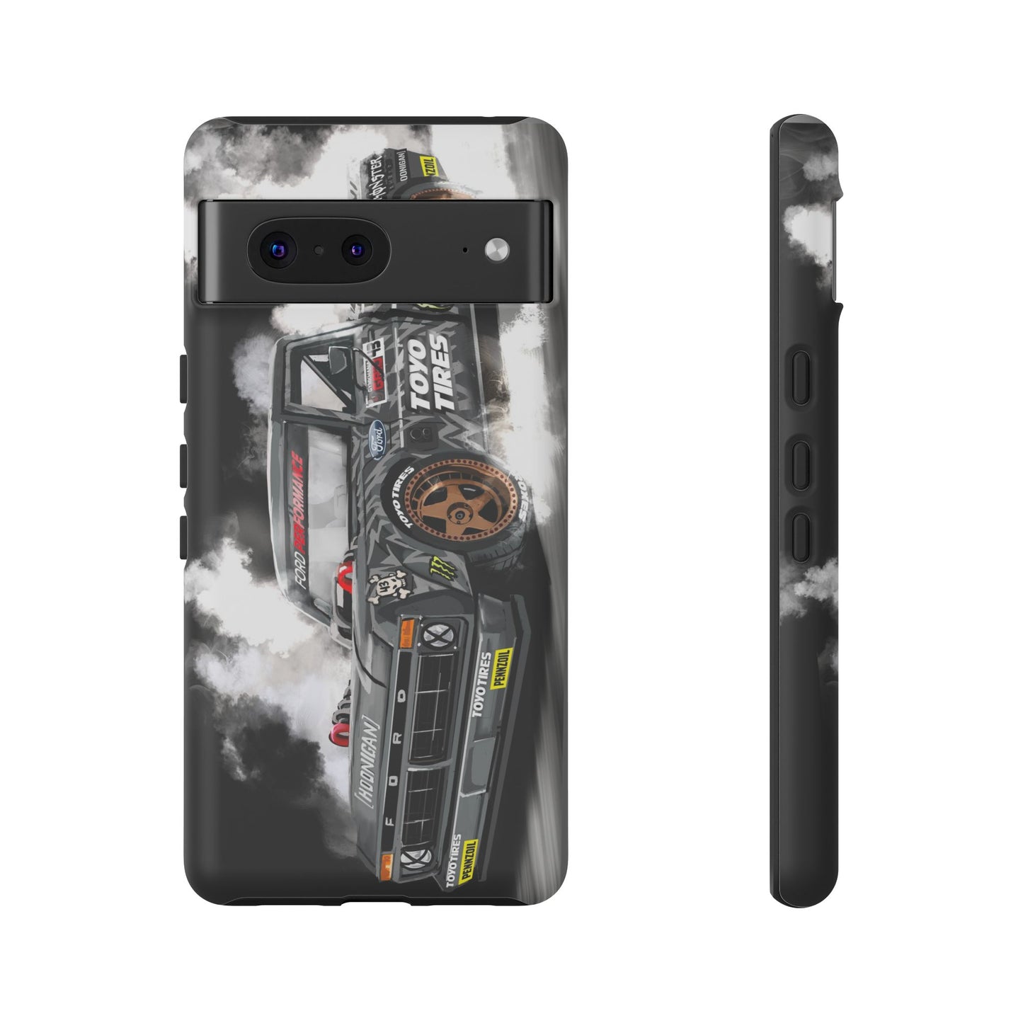 Drifting truck Case iPhone 16 15 14 13 12 11 Pro max Samsung Galaxy Pixel Tough