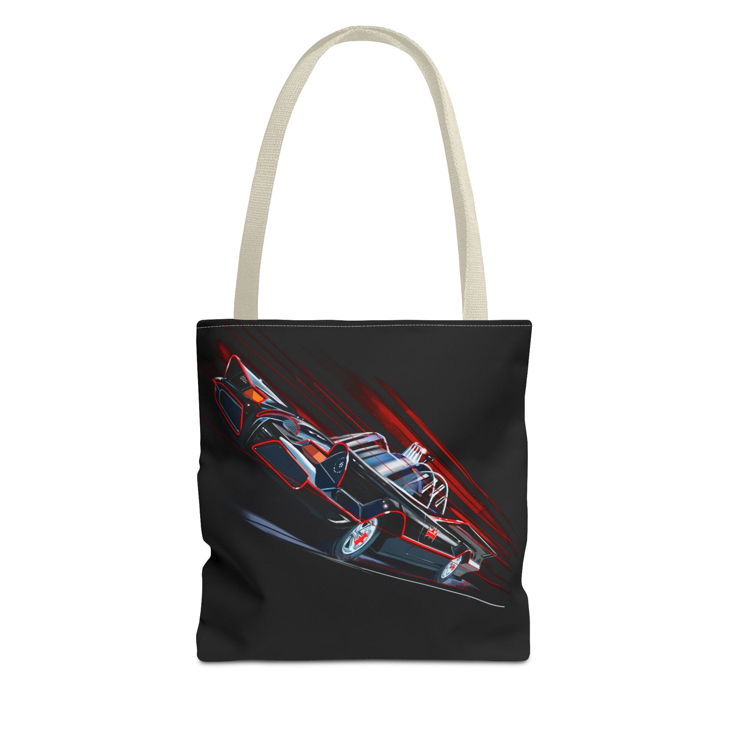 Classic Batmobile movie car Carry Tote Bag (AOP)