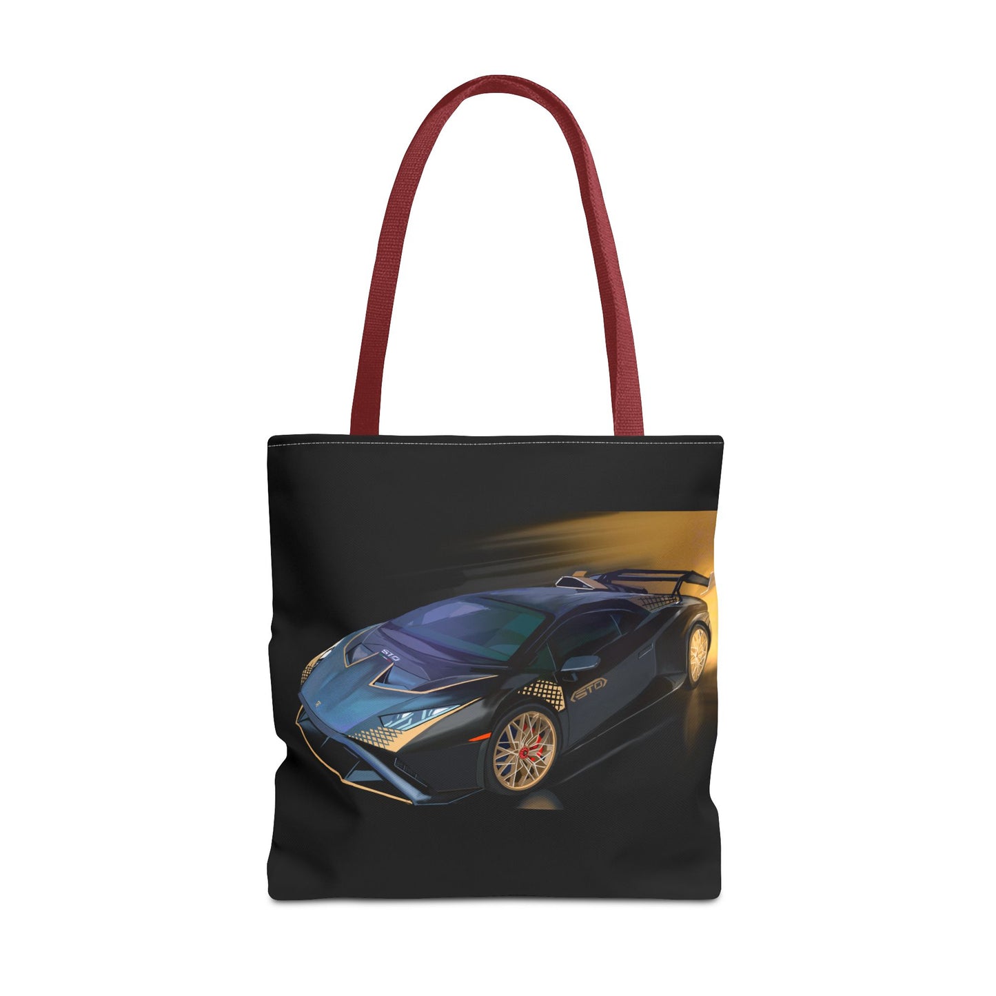 Lamborghini sto tote bag.Shopping Carry Bag (AOP) black new