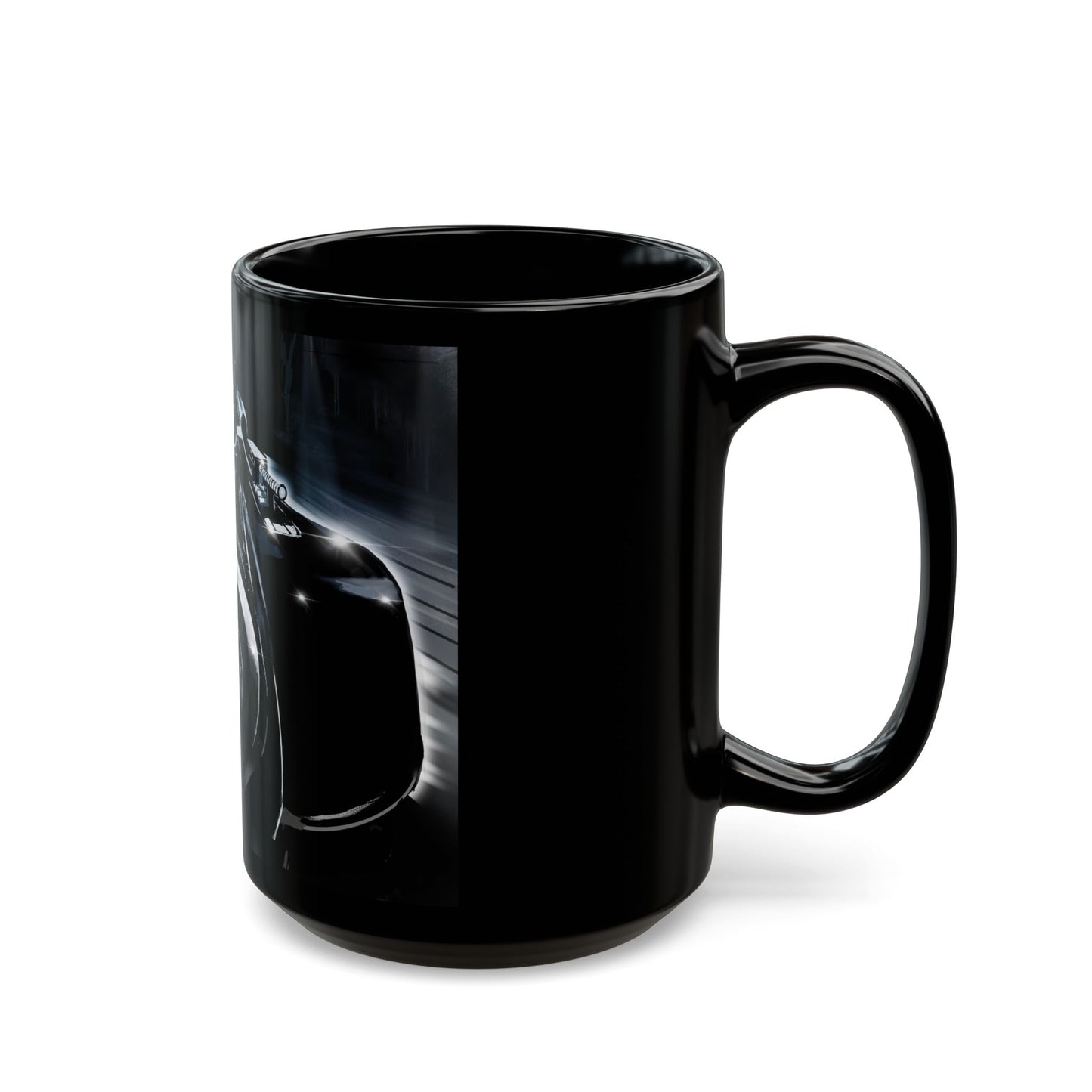 89 batmobile Batman Black gift idea coffee, tea Mug (11oz, 15oz)