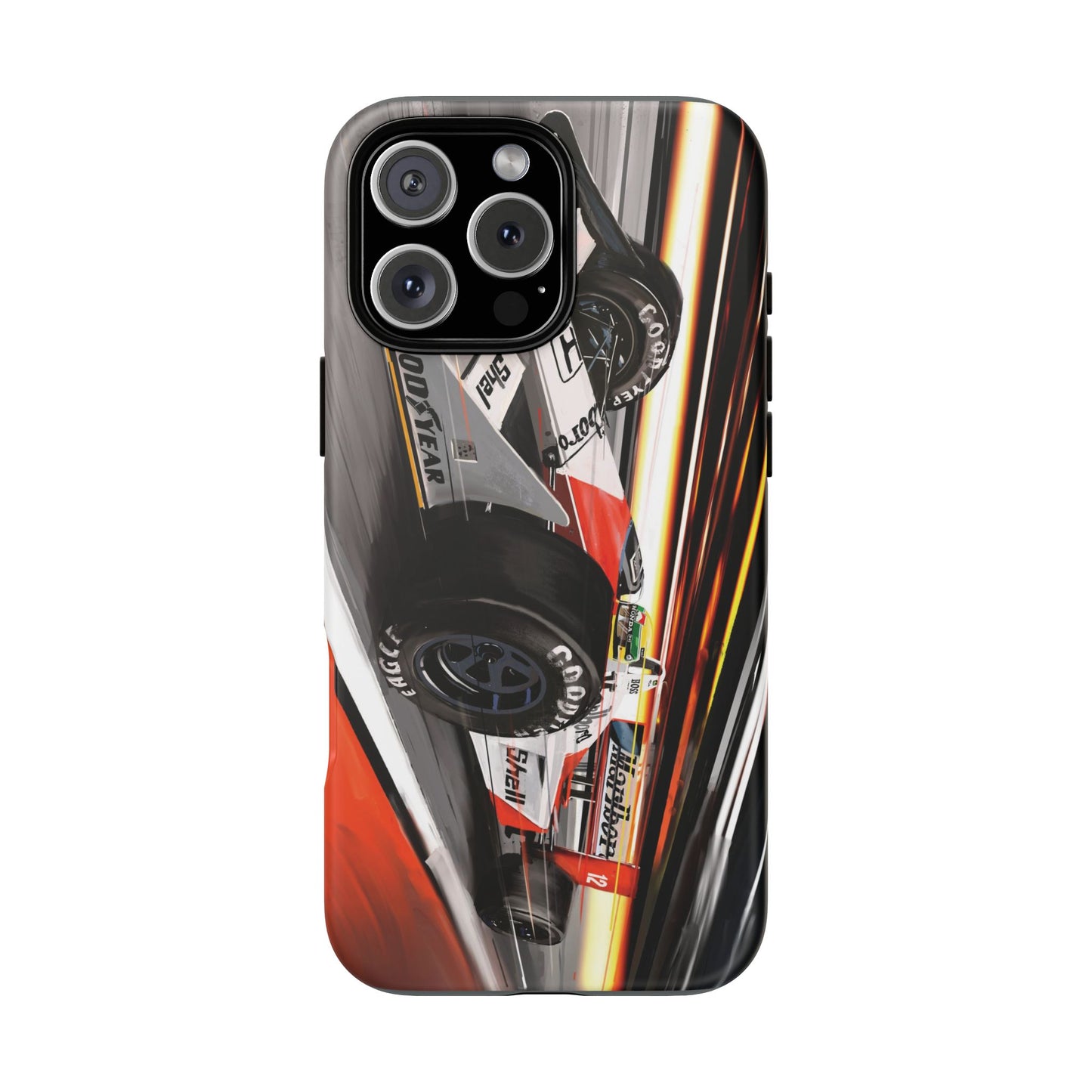 Senna MP 4/4 race car Case iPhone 16 15 14 13 12 11 Pro max Samsung Galaxy Pixel