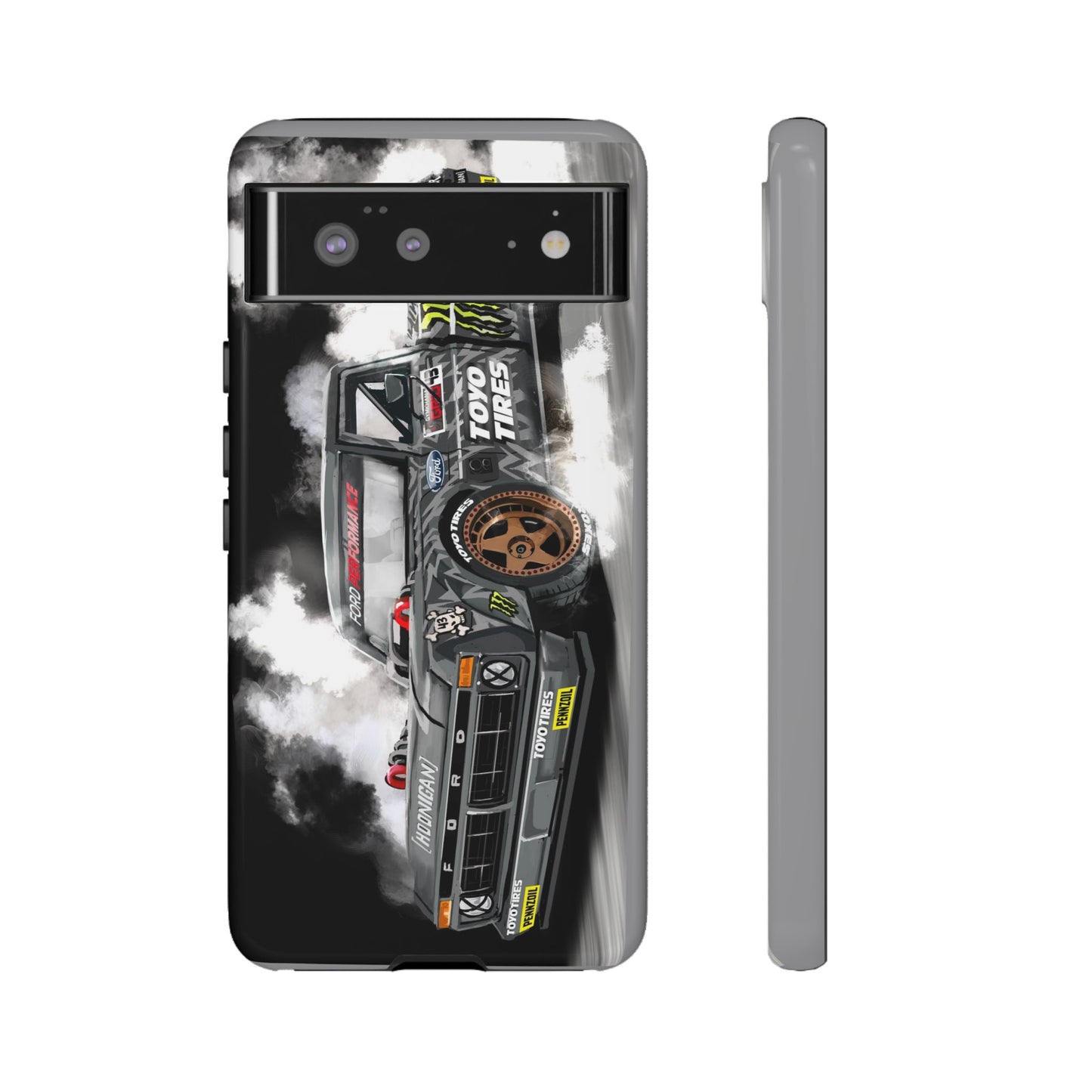 Drifting truck Case iPhone 16 15 14 13 12 11 Pro max Samsung Galaxy Pixel Tough