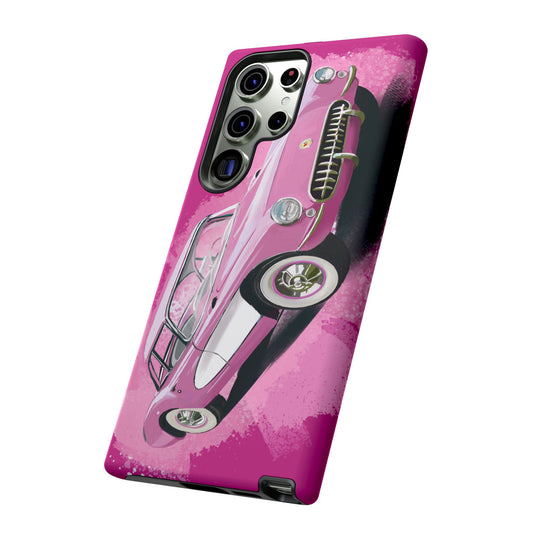 Pink Corvette Case iPhone 16 15 14 13 12 11 Pro max Samsung Galaxy Pixel Tough