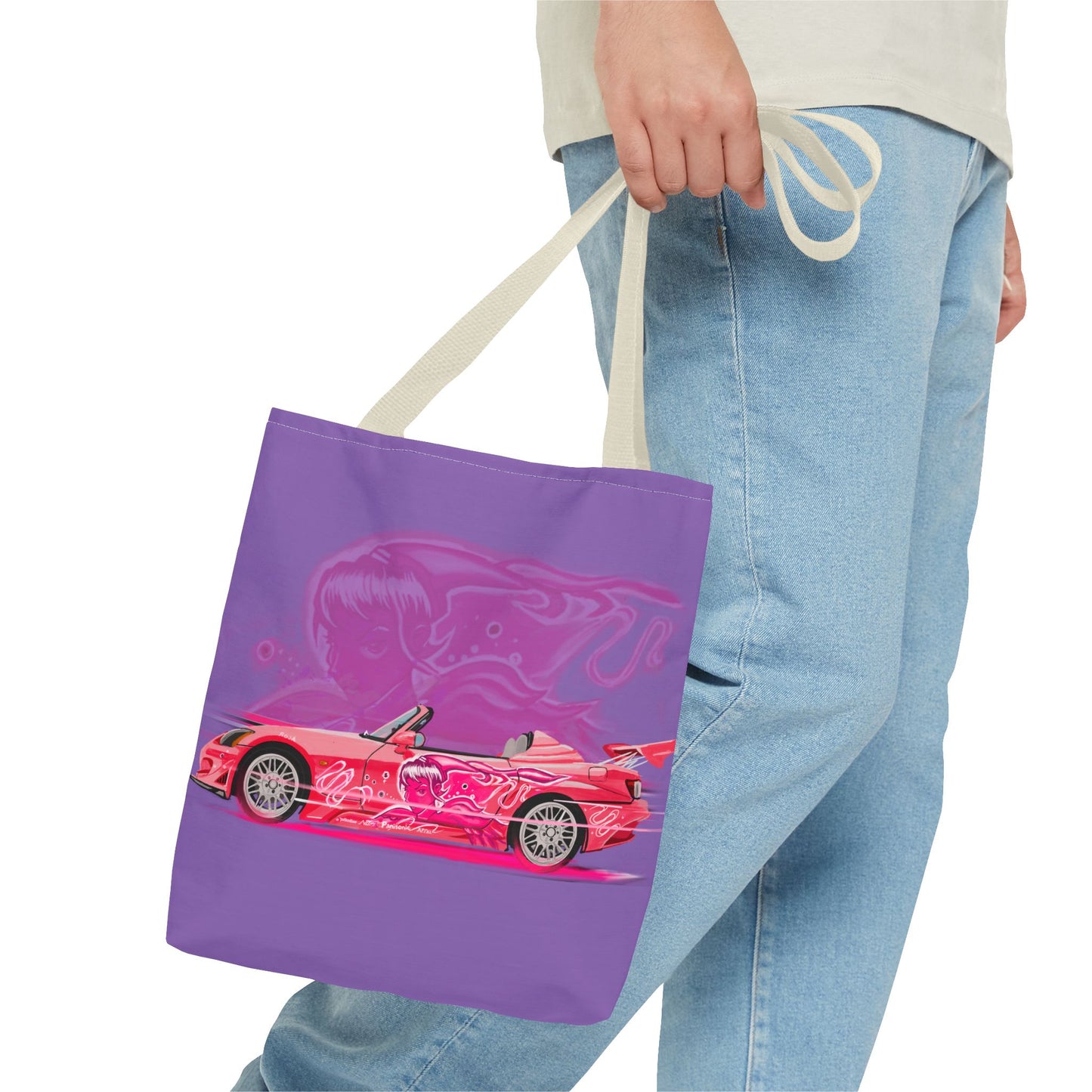 Fast and Furious Suki’s S2000 Library Carry Tote Bag (AOP)