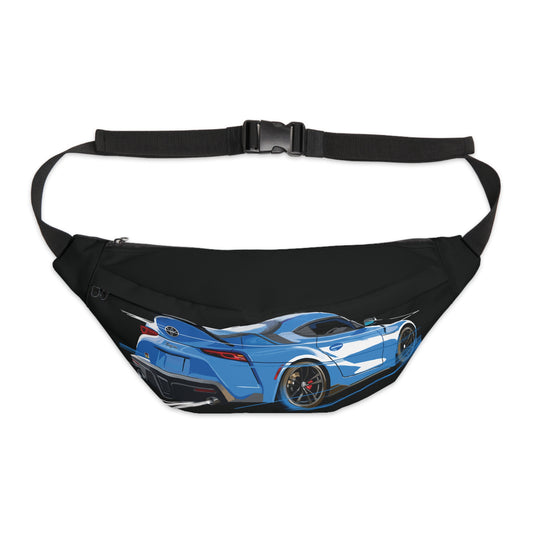 22 Toyota Supra Men chest Fanny Pack waist Bag Cross body Sling Shoulder Travel