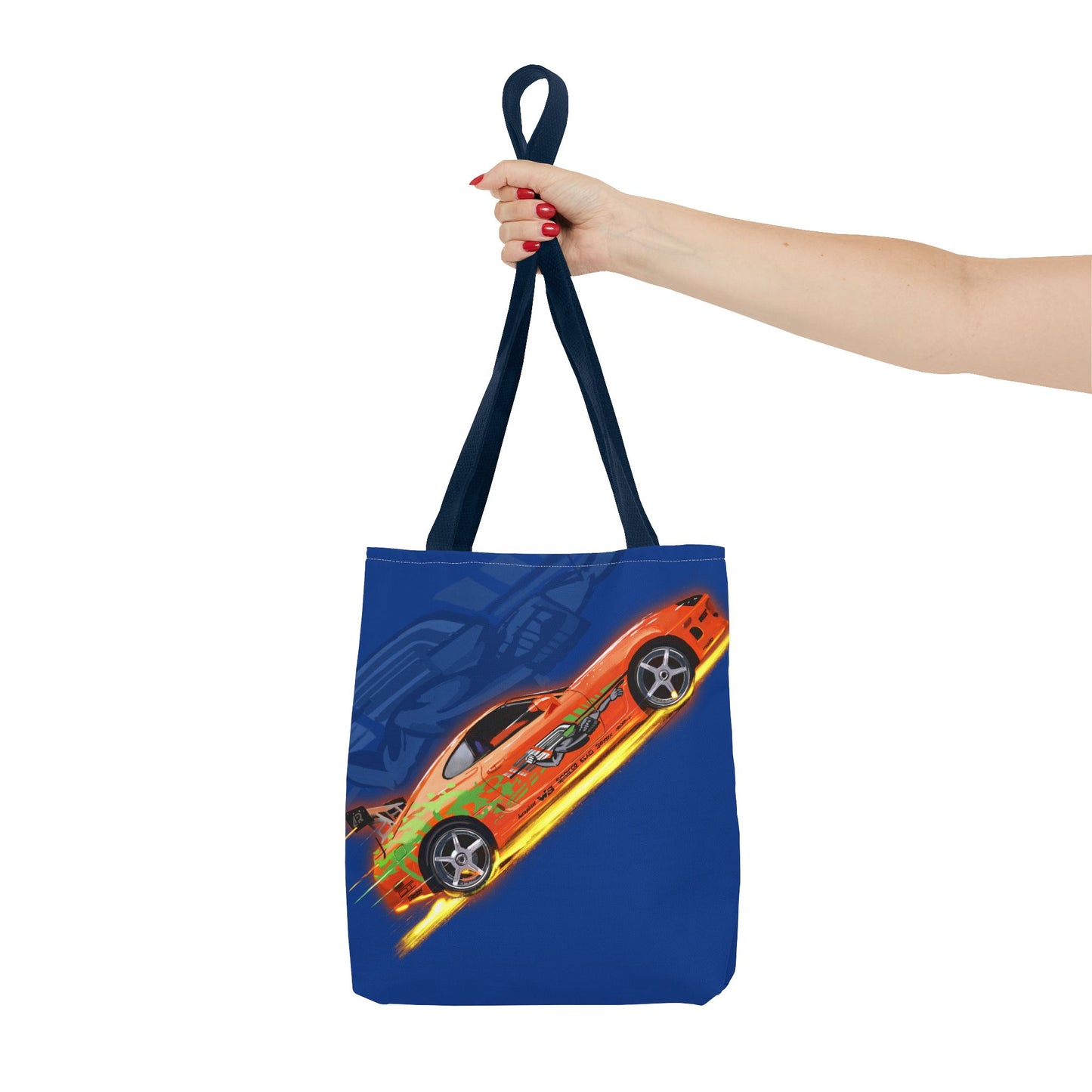 The Fast and Furious Supra  Library Carry Tote Bag (AOP)