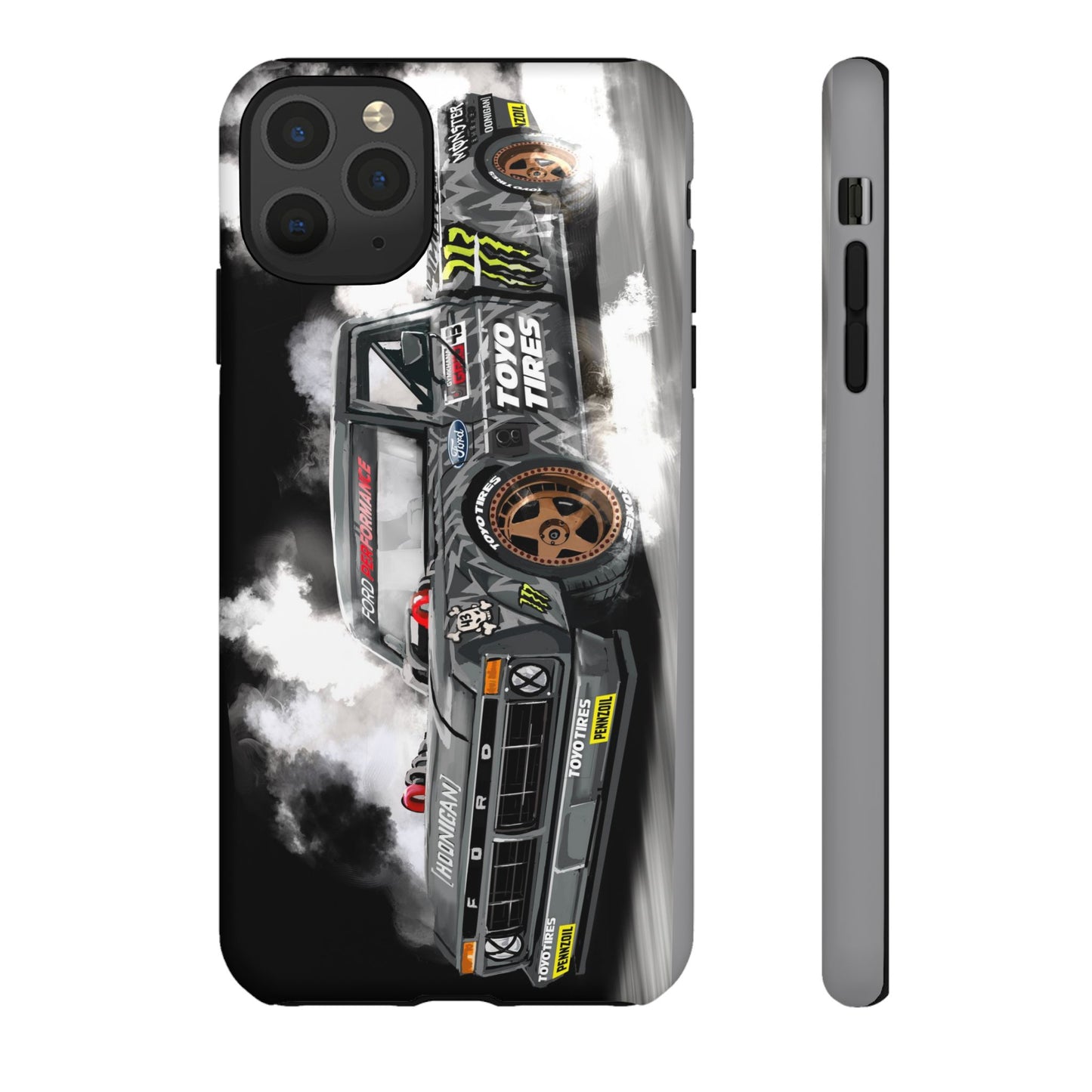 Drifting truck Case iPhone 16 15 14 13 12 11 Pro max Samsung Galaxy Pixel Tough