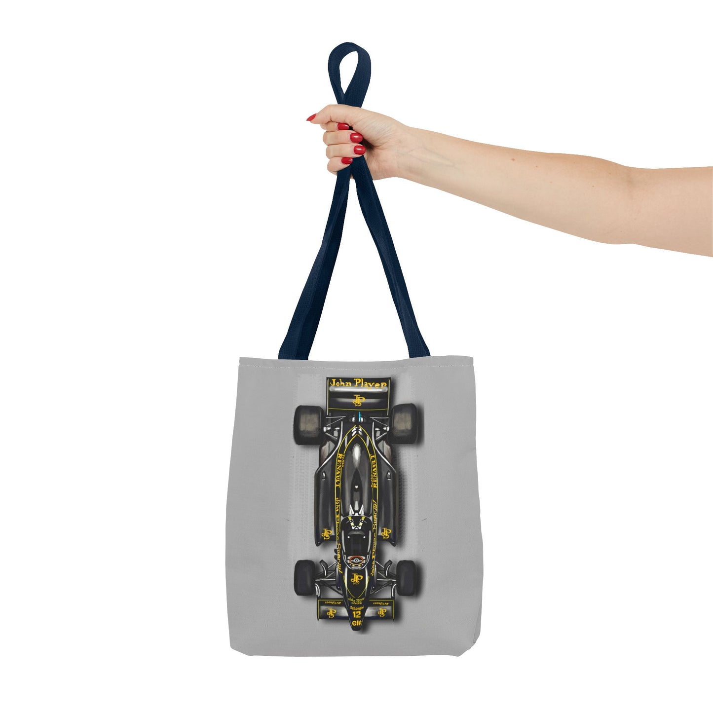 Ayrton Senna F1 Library Carry Tote Bag (AOP)