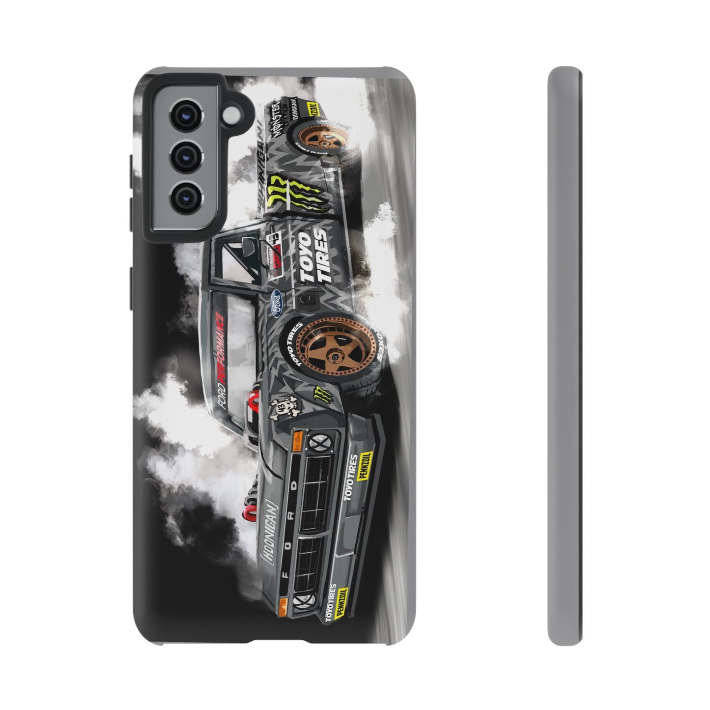 Drifting truck Case iPhone 16 15 14 13 12 11 Pro max Samsung Galaxy Pixel Tough