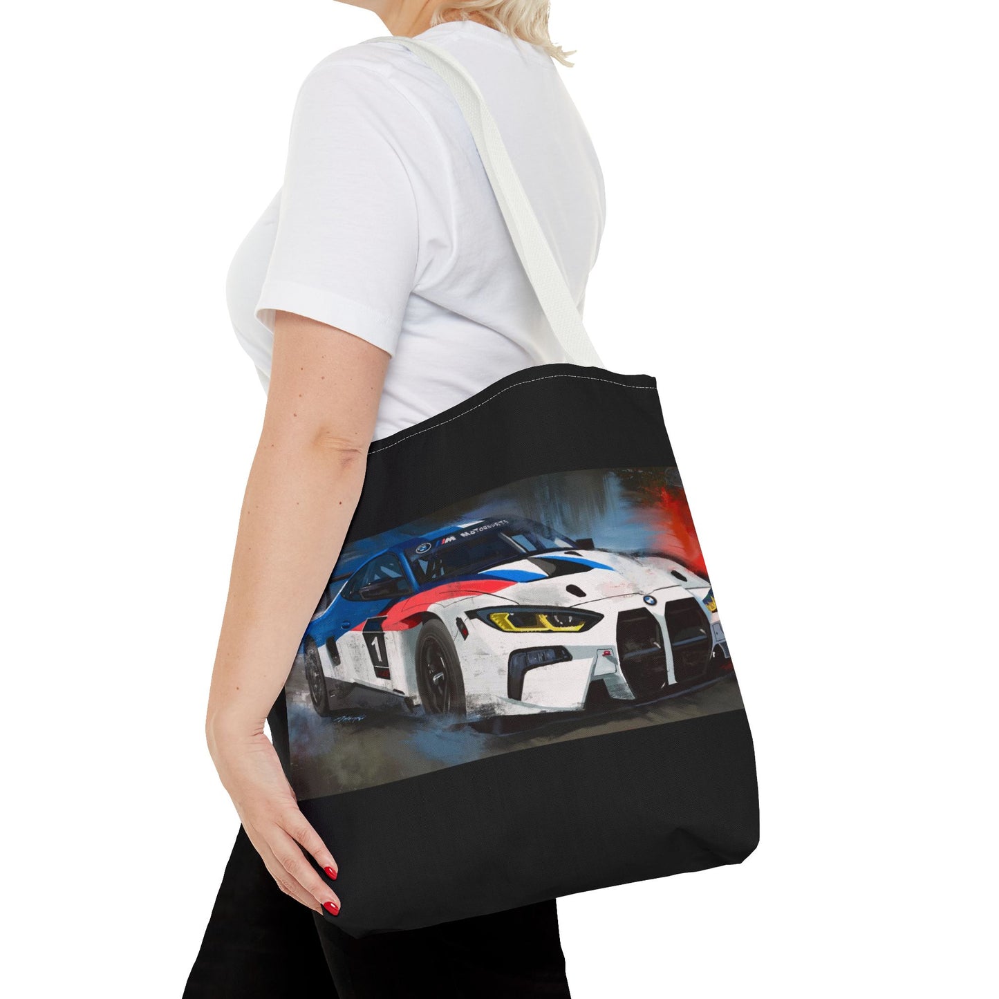 Beemer racing m4 GT3 Tote Bag