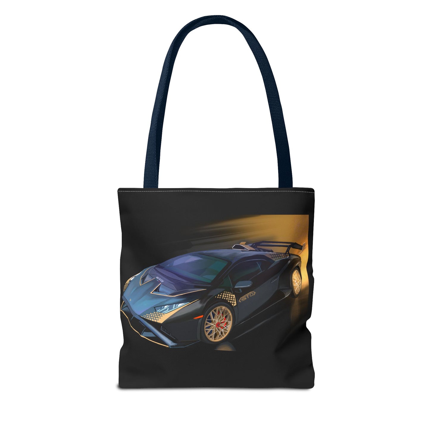 Lamborghini sto tote bag.Shopping Carry Bag (AOP) black new