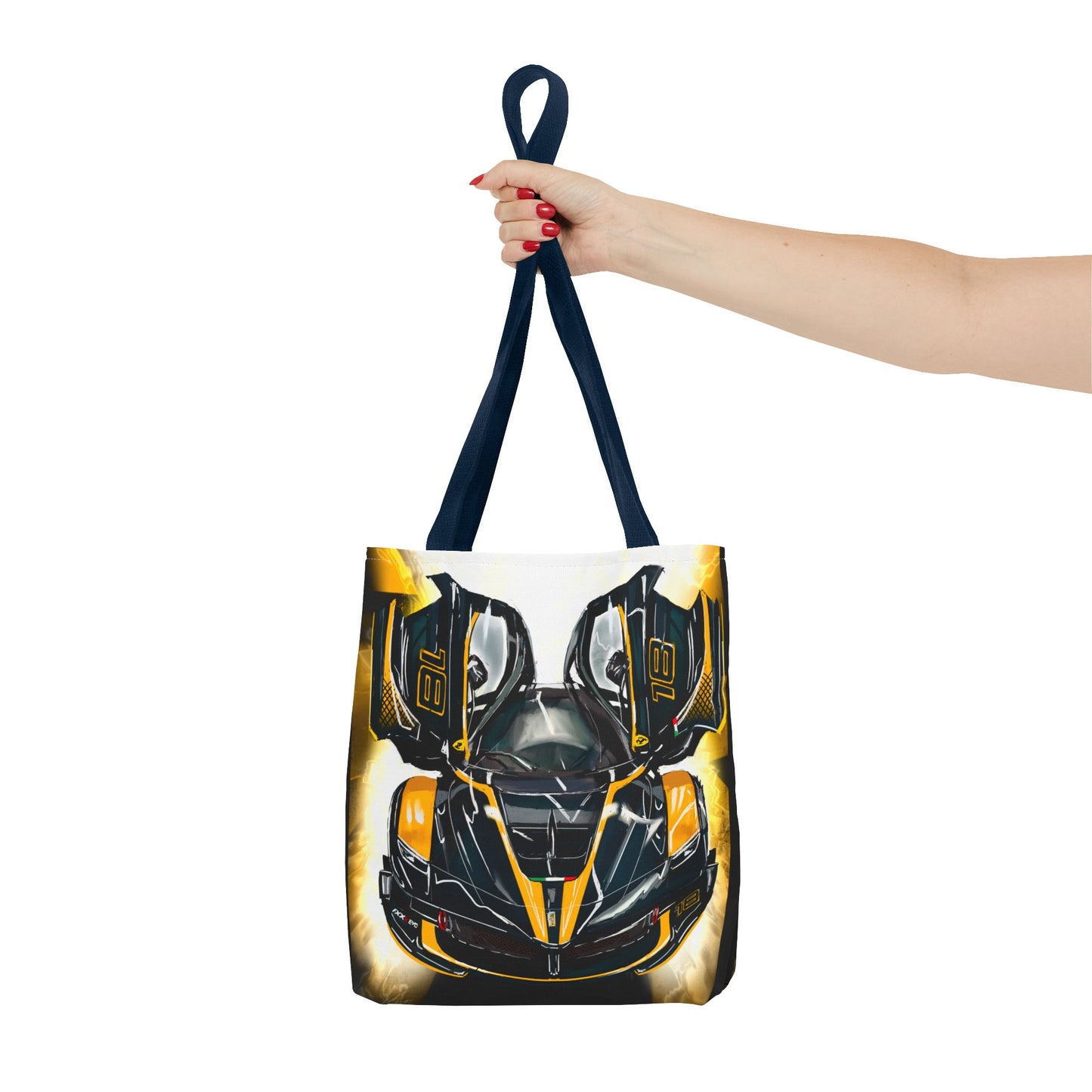 Ferrari fxxk evo hyper car Tote Bag (AOP)