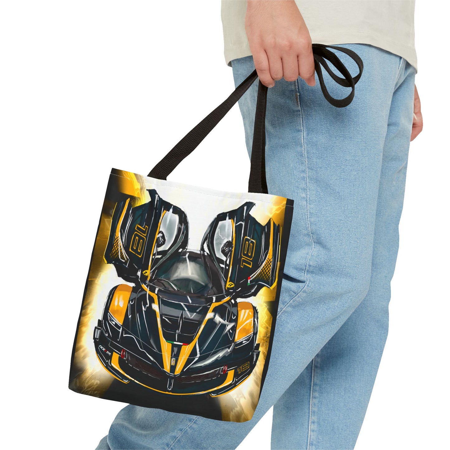 Ferrari fxxk evo hyper car Tote Bag (AOP)