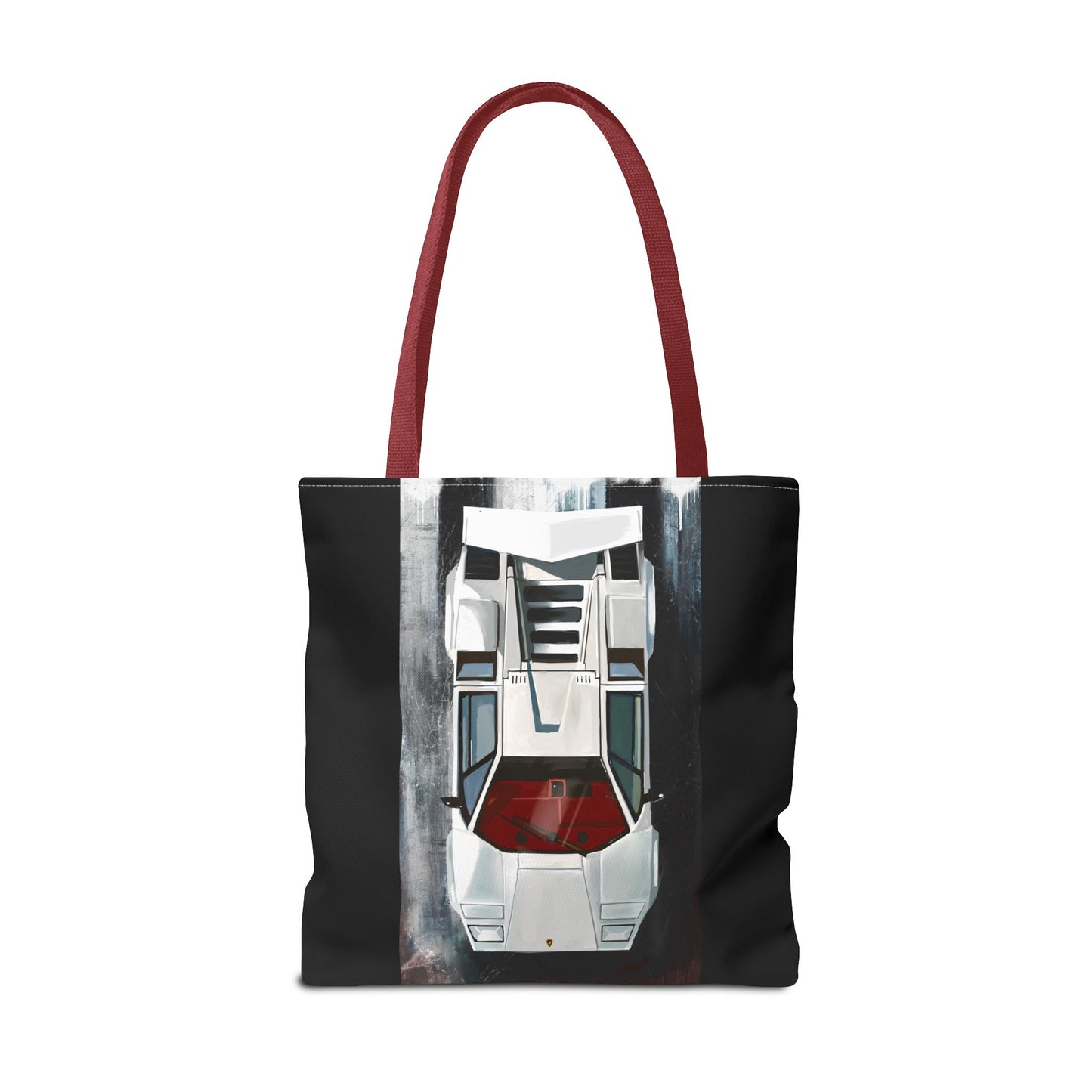 Lamborghini Countach  Library Carry Tote Bag (AOP)