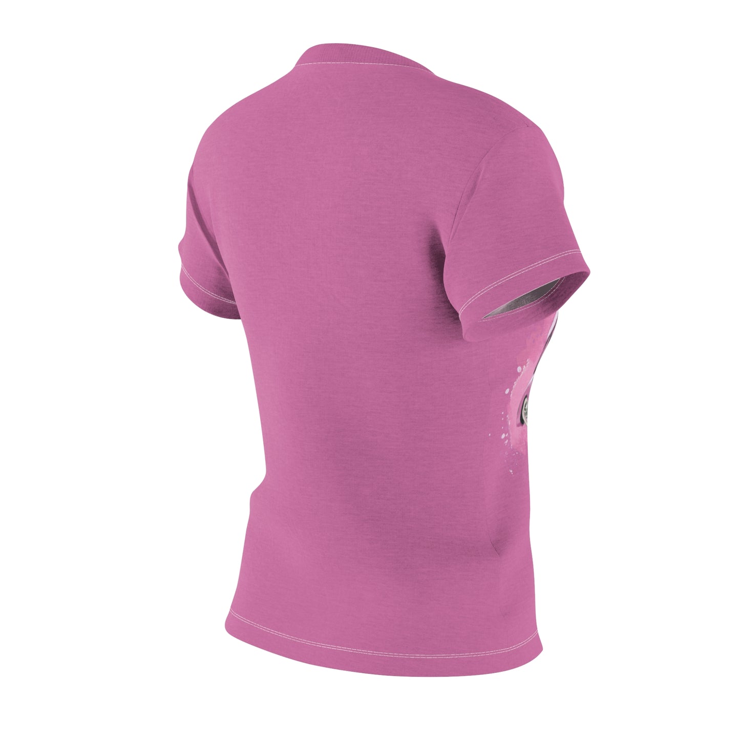 57 pink Vette Women's Cut & Sew Tshirt (AOP)