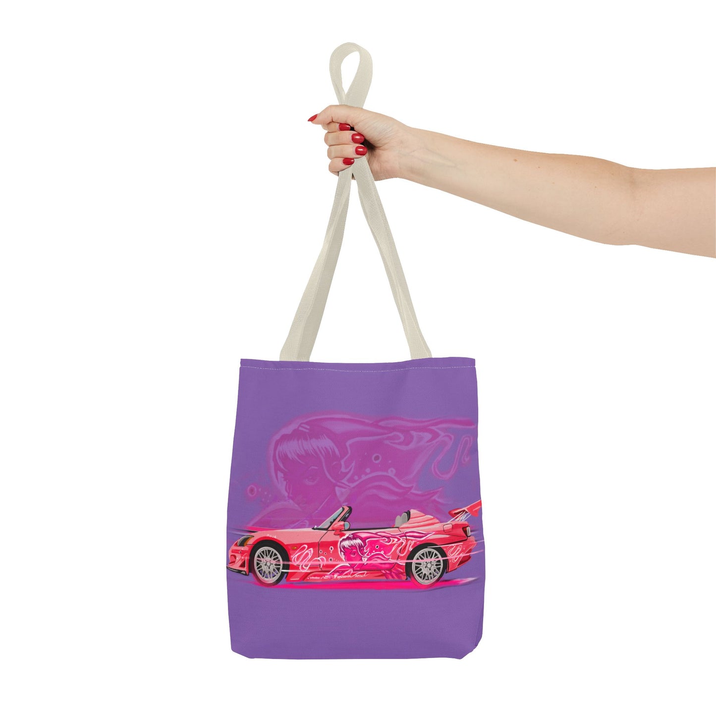 Fast and Furious Suki’s S2000 Library Carry Tote Bag (AOP)