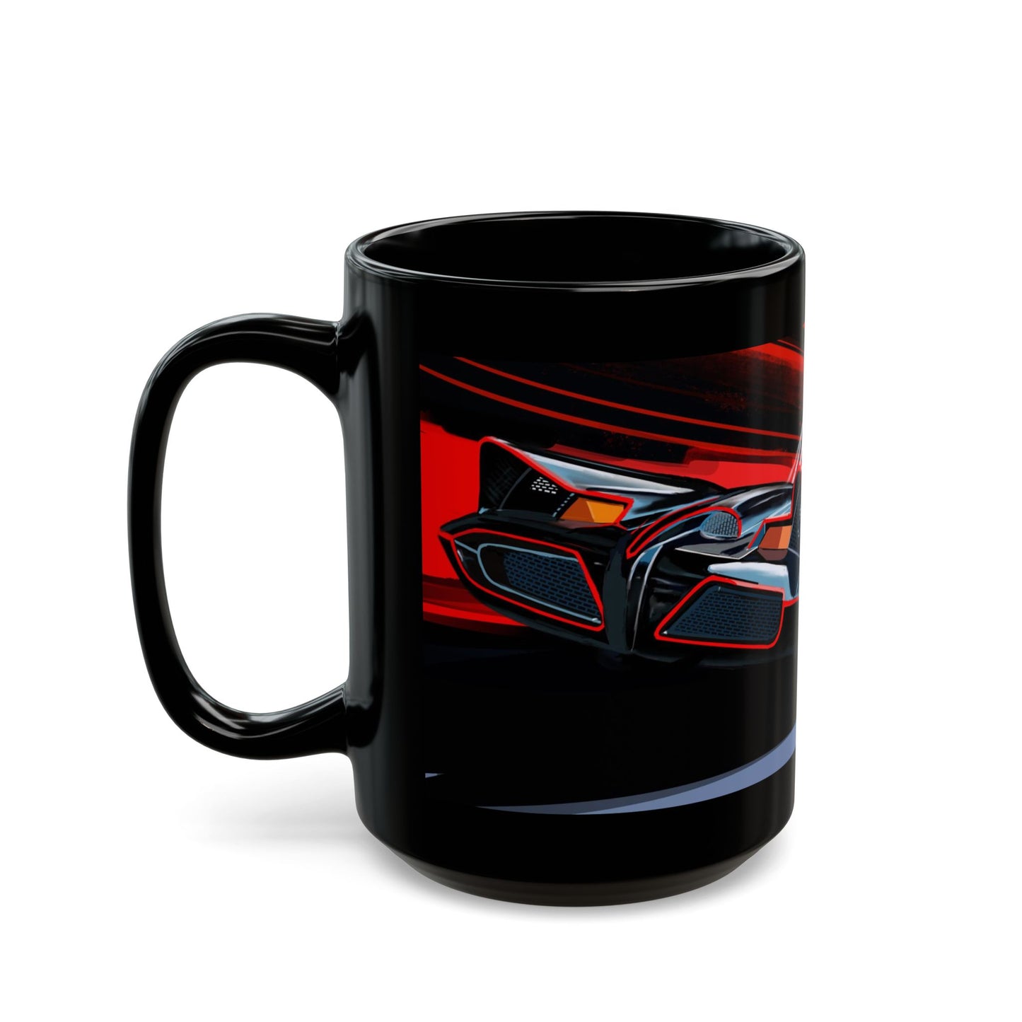 1966 Batmobile Black  Coffee Tea Mug (11oz, 15oz)