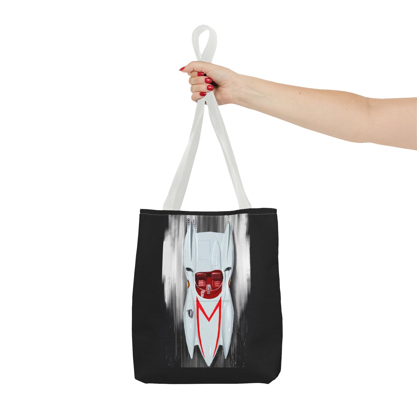 Speed racer Mach V Library Carry Tote Bag (AOP)