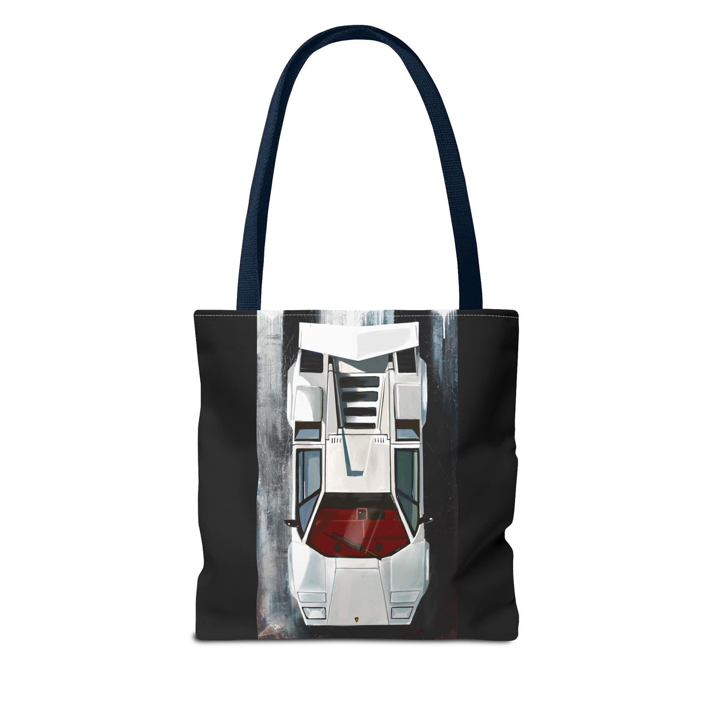 Lamborghini Countach  Library Carry Tote Bag (AOP)