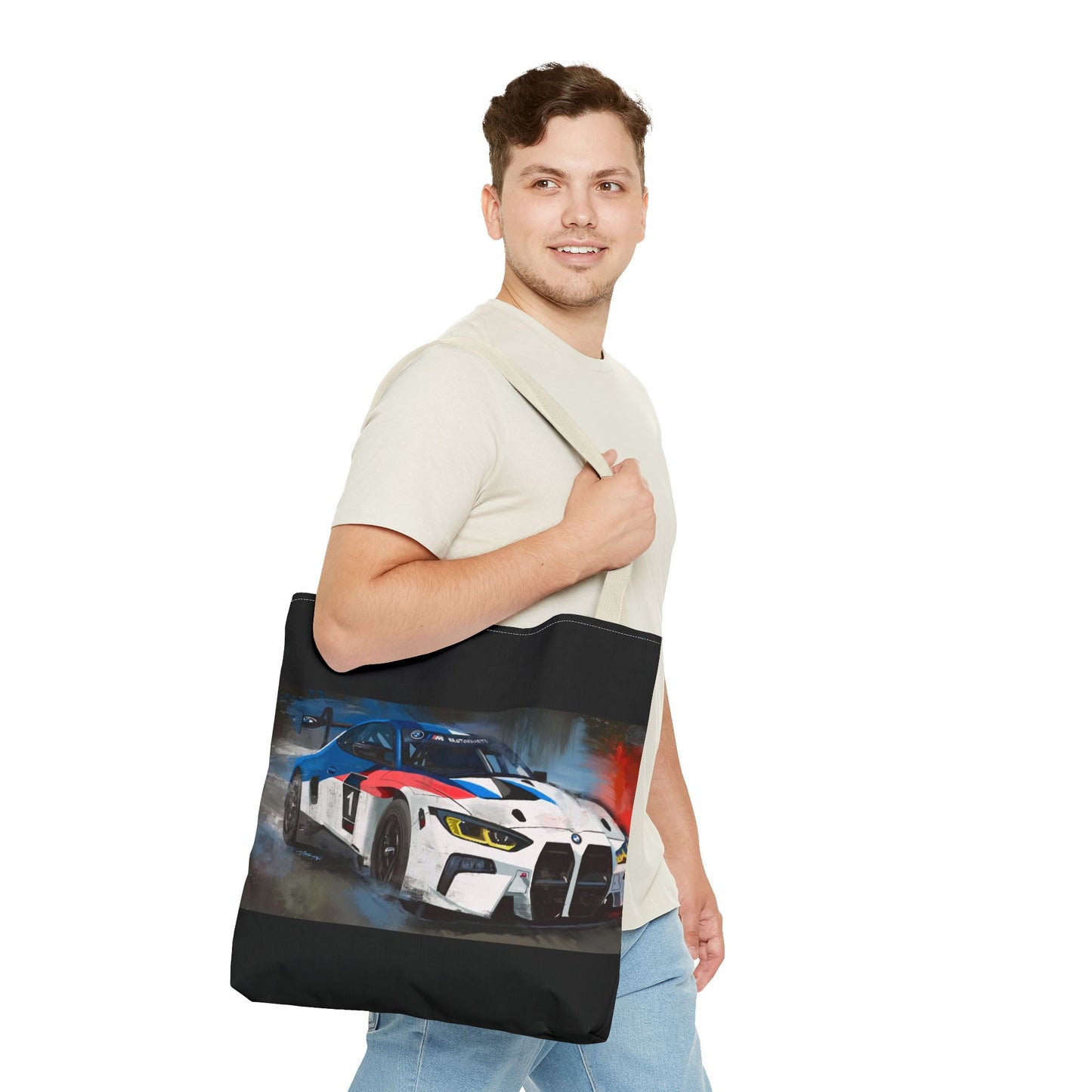 Beemer racing m4 GT3 Tote Bag