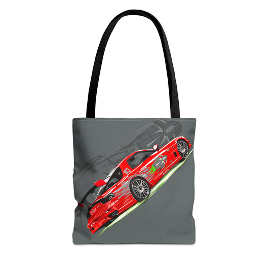 Fast and Furious Dom's RX7  Library Carry Tote Bag (AOP)