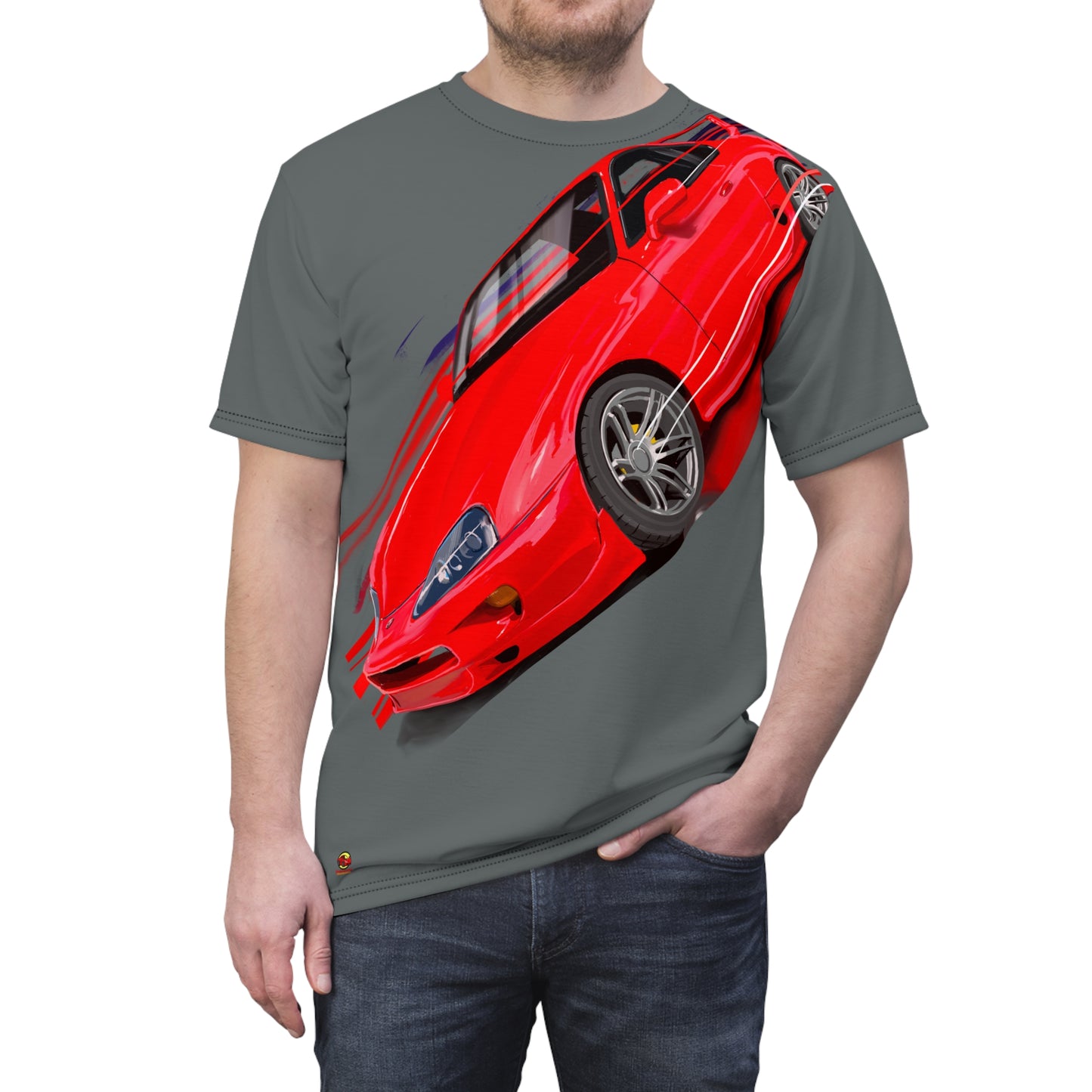 Toyota Supra jdm  Unisex Cut & Sew T-shirt(AOP)