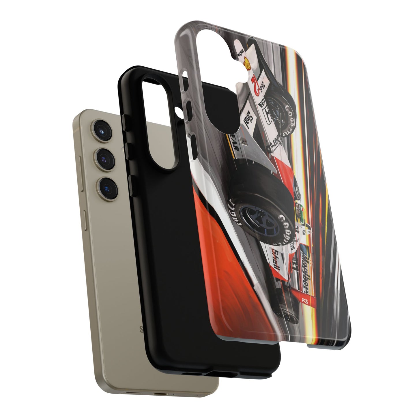 Senna MP 4/4 race car Case iPhone 16 15 14 13 12 11 Pro max Samsung Galaxy Pixel