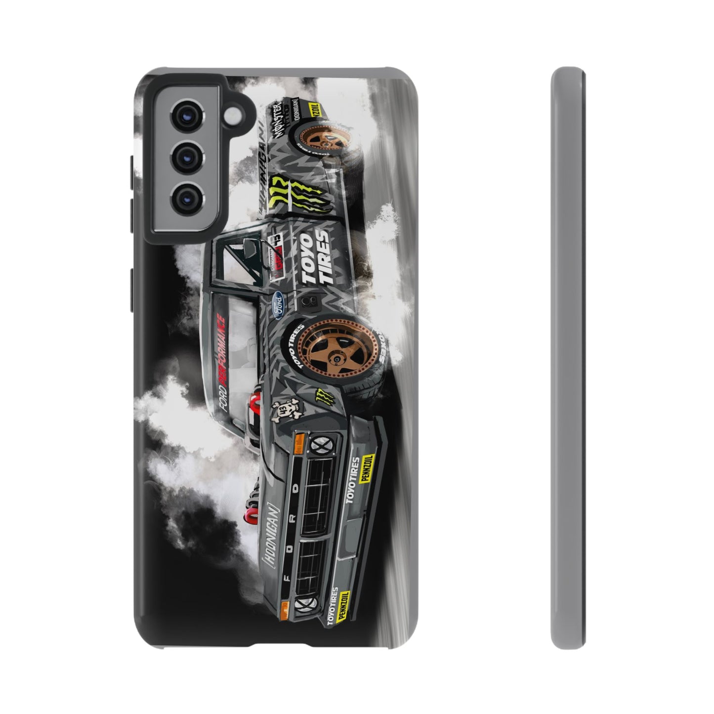 Drifting truck Case iPhone 16 15 14 13 12 11 Pro max Samsung Galaxy Pixel Tough