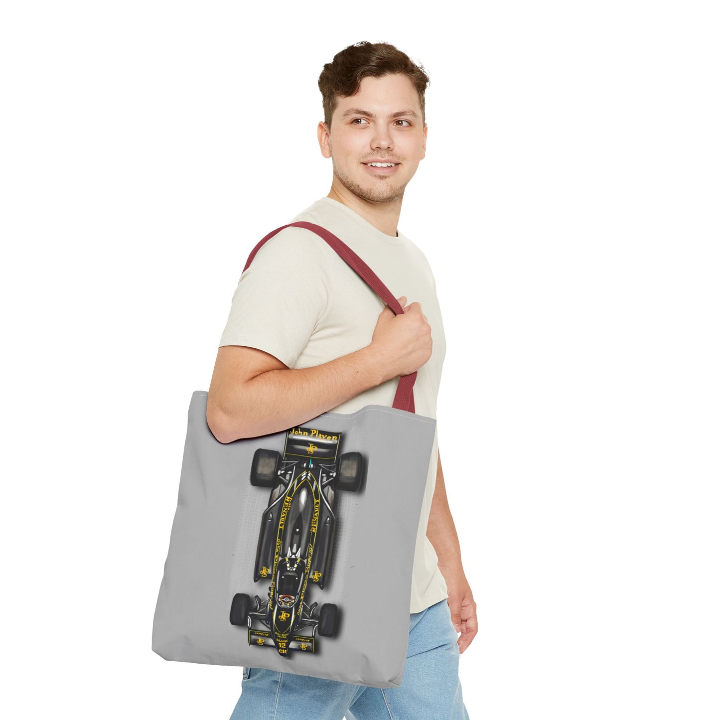 Ayrton Senna F1 Library Carry Tote Bag (AOP)