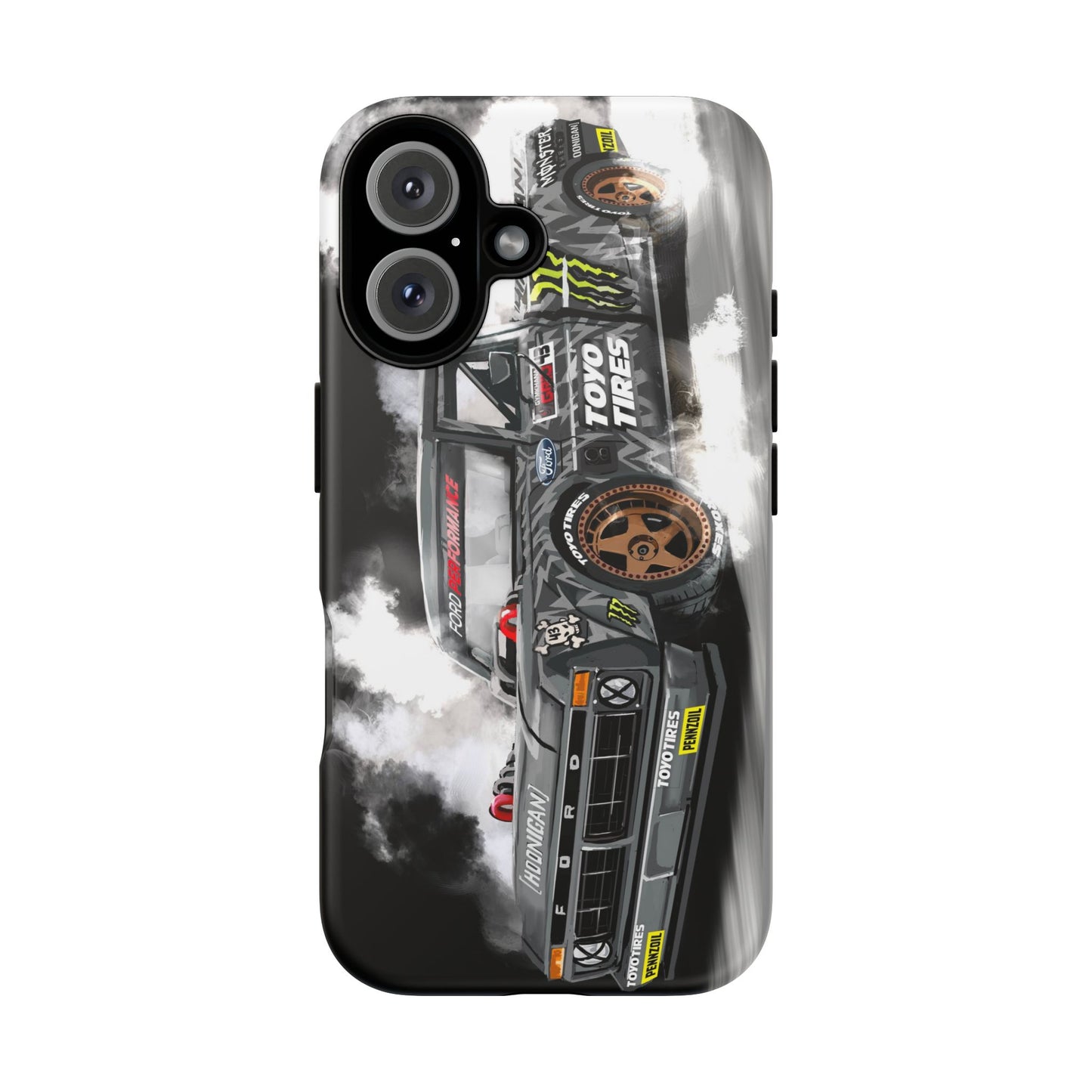 Drifting truck Case iPhone 16 15 14 13 12 11 Pro max Samsung Galaxy Pixel Tough